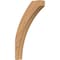 Ekena Millwork 3 1/2"W x 16"D x 28"H Thorton Smooth Knee Brace, Western Red Cedar BRC04X16X28THR00SWR - alternate 1